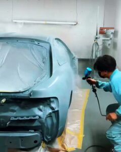 セリカ GT-FOUR サフェーサー塗装