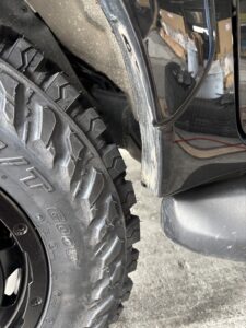 ハイラックス ジオランダーM/T フェンダークリアランス リヤ