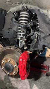 JAOS BATTLEZ Ti-W 組み込み後 ハイラックス フロント足回り