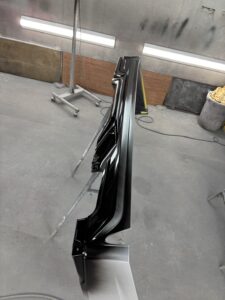 モデリスタ リアスカート ブラック塗装完了