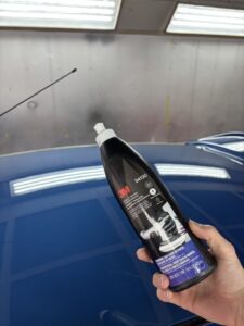 マーチ ルーフ軽研磨に使用した3Mコンパウンド 山陽小野田市