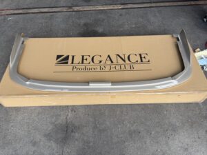 ハイエース リップスポイラー ボディ同色塗装後 山陽小野田市