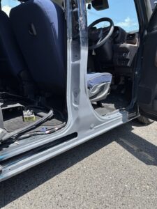 ムーブキャンバス ロッカーパネル 下地・サフェーサー 山陽小野田市