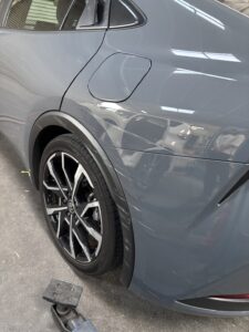 プリウスPHEV 修理前 山陽小野田市 若山自動車
