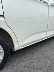 ルーミー スライドドア板金塗装 完成 山陽小野田市 若山自動車