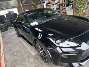 GR86 クオーターパネル　ドアパンチ　側面ビュー