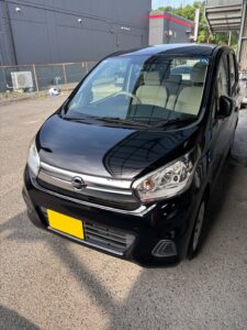 デイズ B21 フロント全体 板金塗装 完成 若山自動車