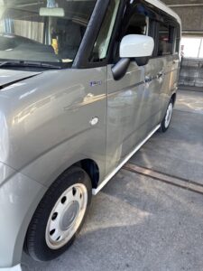 ワゴンRスマイル ドア交換 完成 側面 山陽小野田市 板金塗装